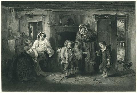 Thomas Faed - L'Orphelin (wikimedia)
