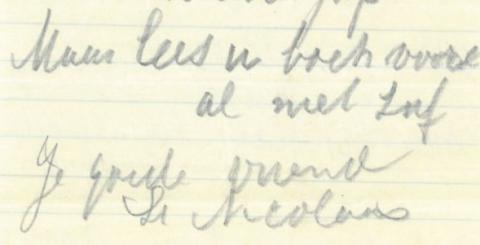 deel Sinterklaasgedicht 1895 BHIC