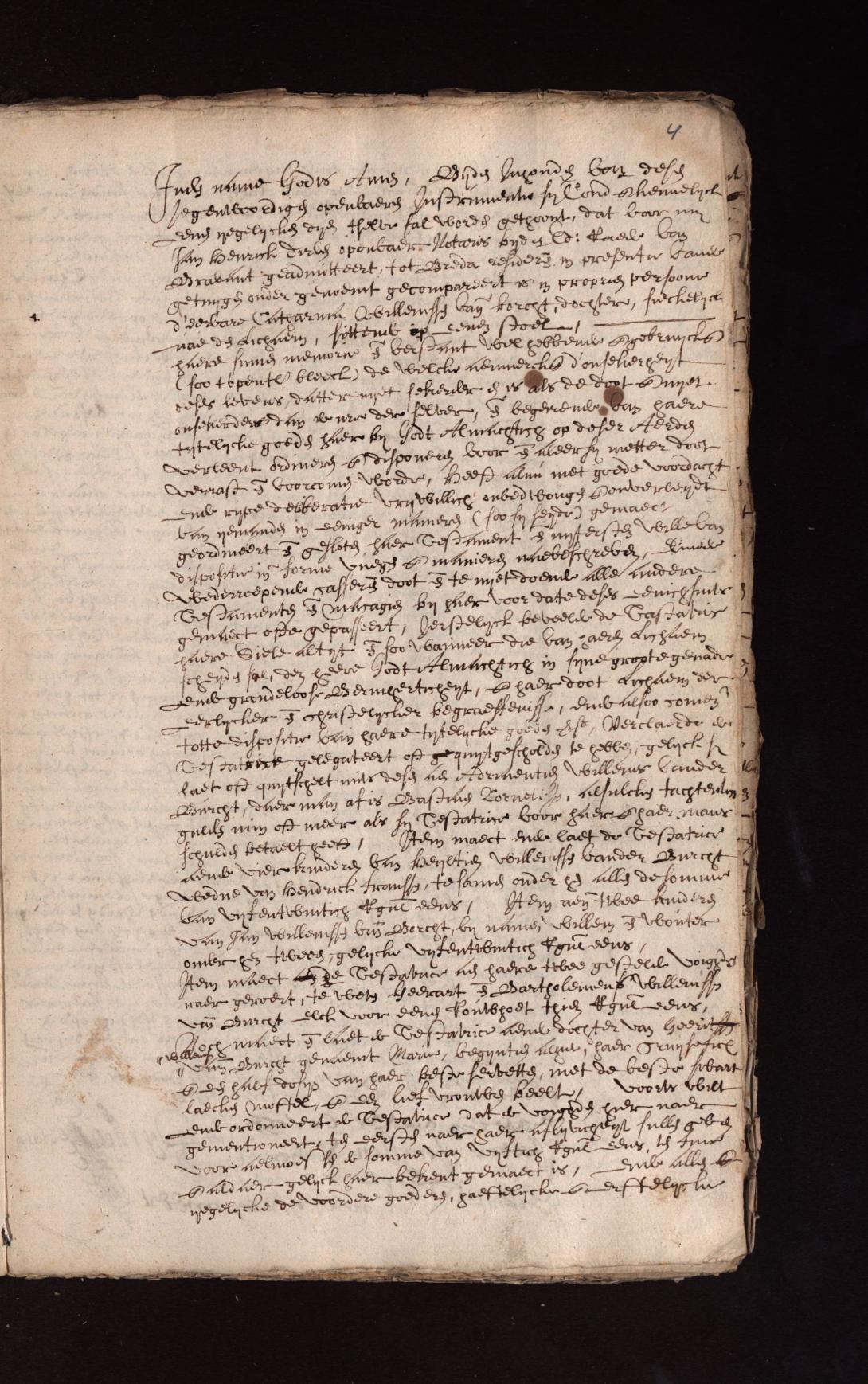 Transcriptie akte 6-8-1661 | Wat staat daer?