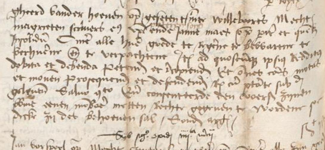 Schepenbrief uit het Antwerps Schepenregister van 1499 | Wat staat daer?